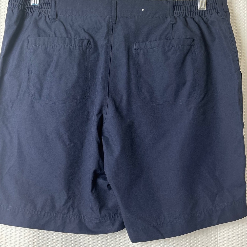 32 Degrees Cargo Shorts Men Size 36 Navy Blue Nylon Spandex‎ Stretch Lightweight - Picture 3 of 7